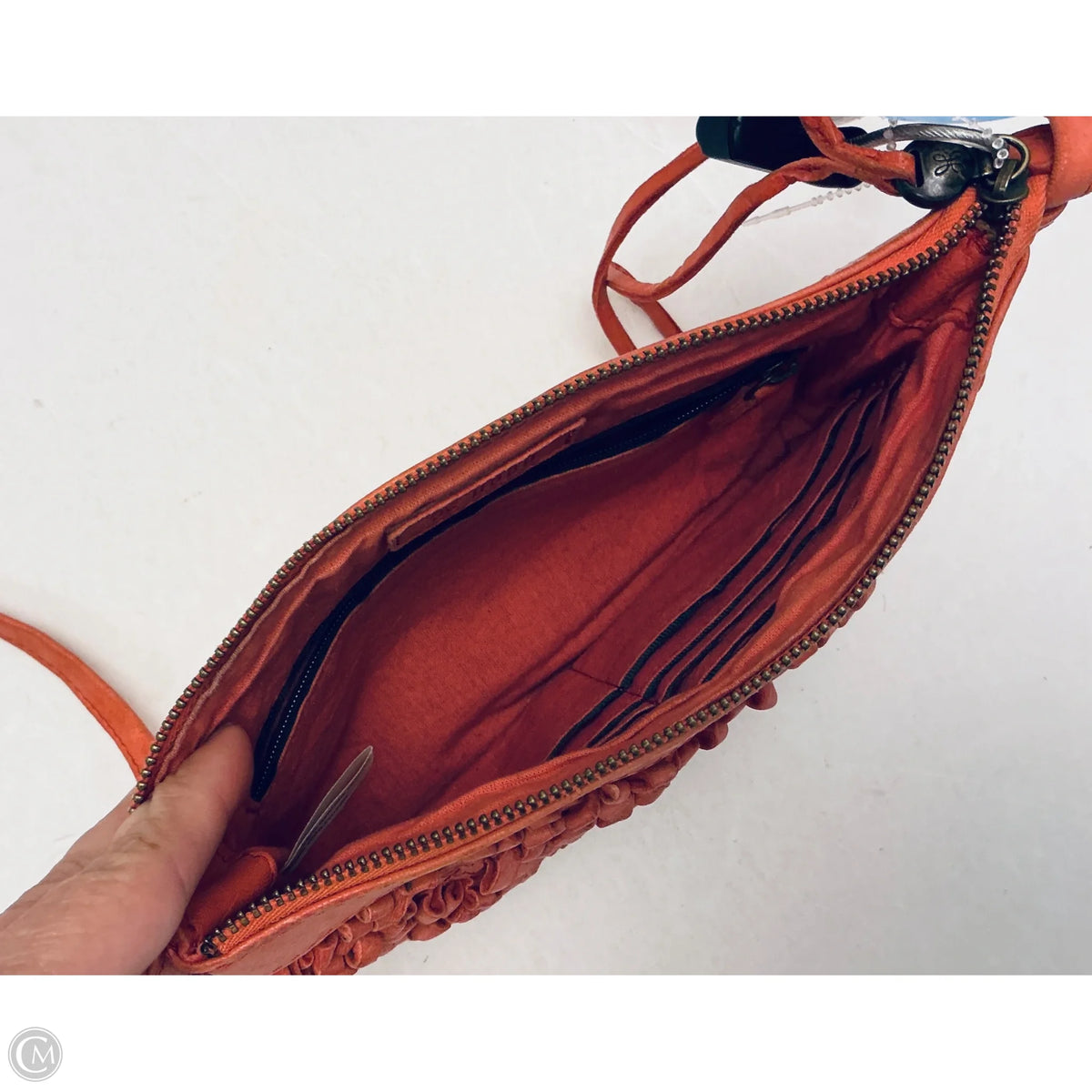 Crossbody Leather By Hobo Intl, Size: Small