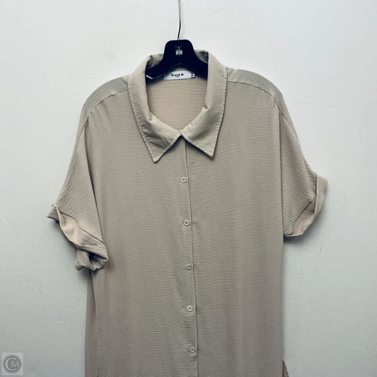 Dress Work By Clothes Mentor In Tan, Size: S