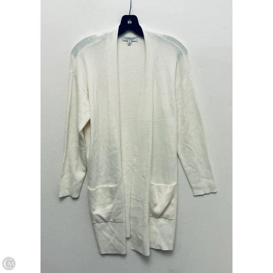 Sweater Cardigan By Liverpool In White, Size: M