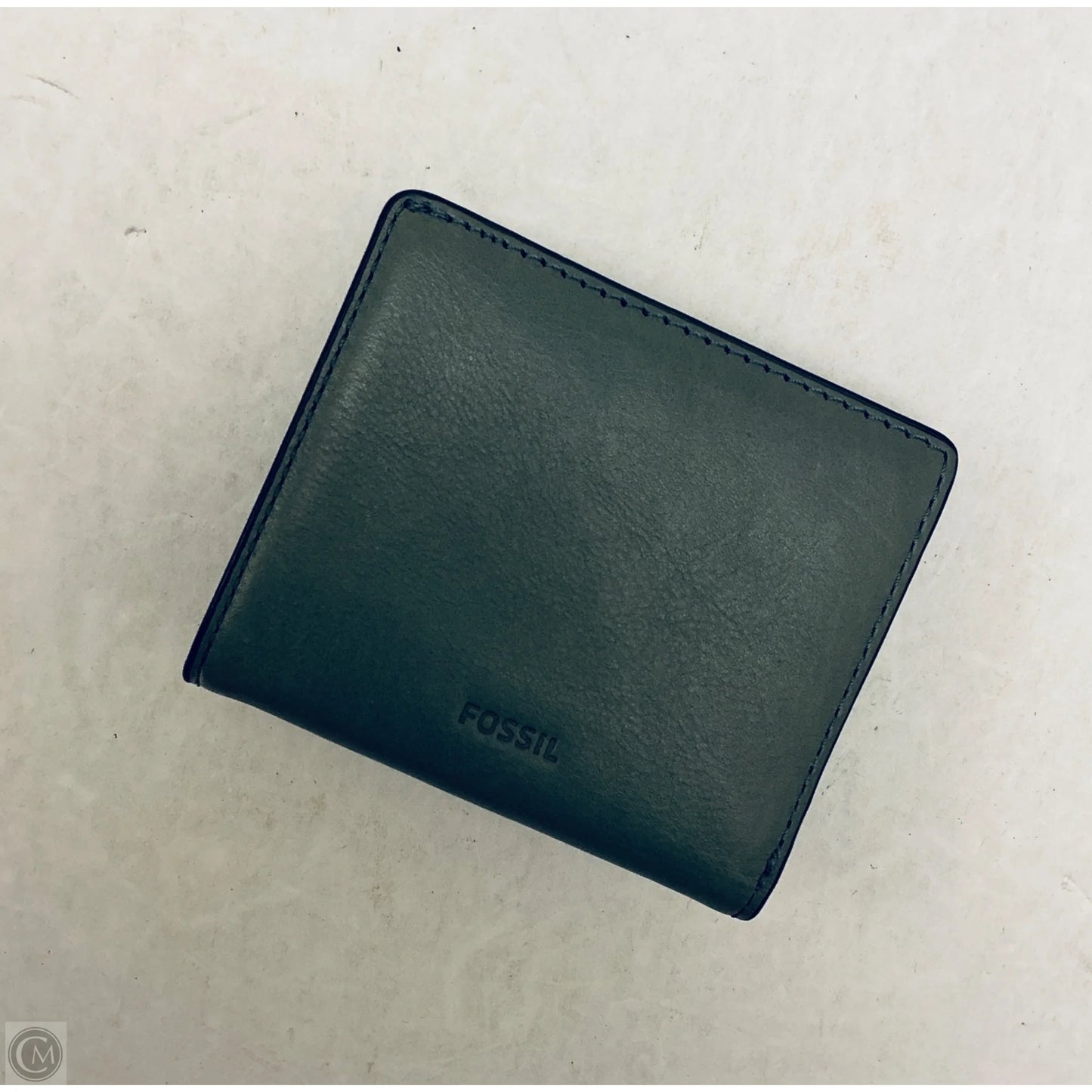 Wallet Leather By Fossil, Size: Small