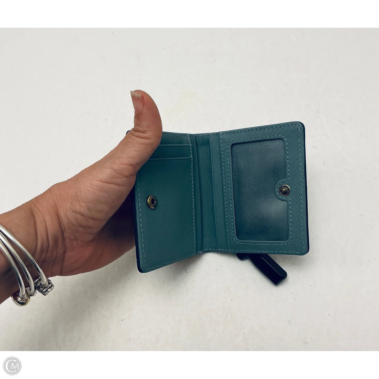 Wallet Leather By Fossil, Size: Small