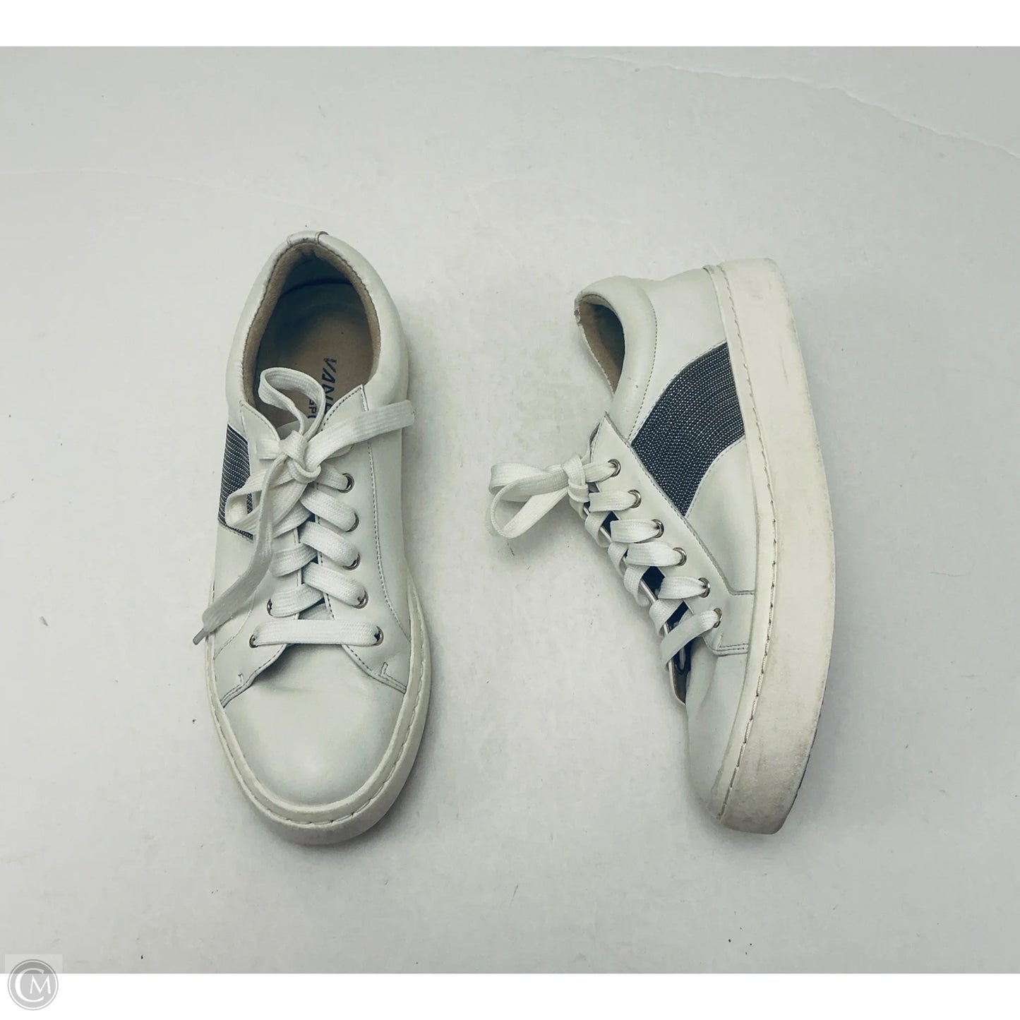 Shoes Sneakers By Vaneli In White, Size: 8