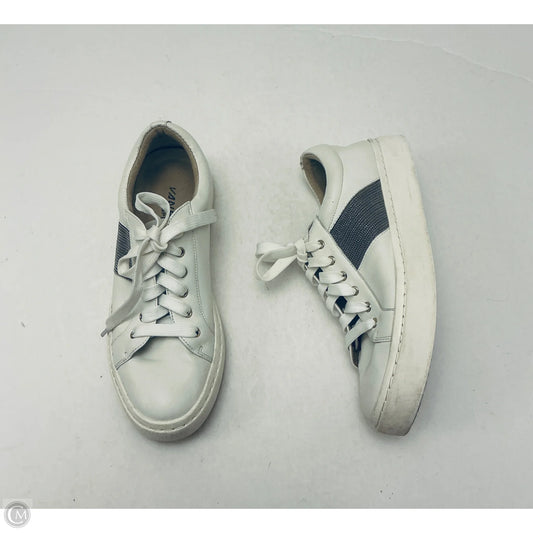 Shoes Sneakers By Vaneli In White, Size: 8