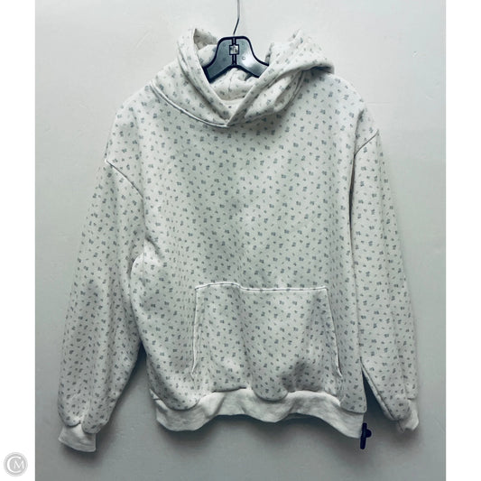 Sweatshirt Hoodie By As Revival In White, Size: M