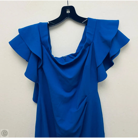 Dress Work By Lauren By Ralph Lauren In Blue, Size: 8