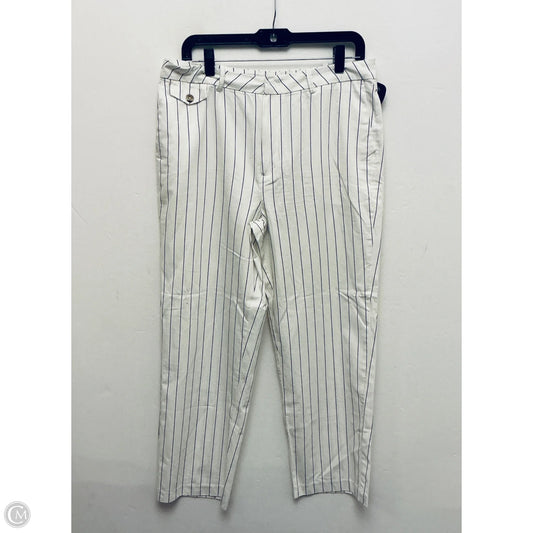 Pants Chinos & Khakis By Clothes Mentor In Striped Pattern, Size: 12