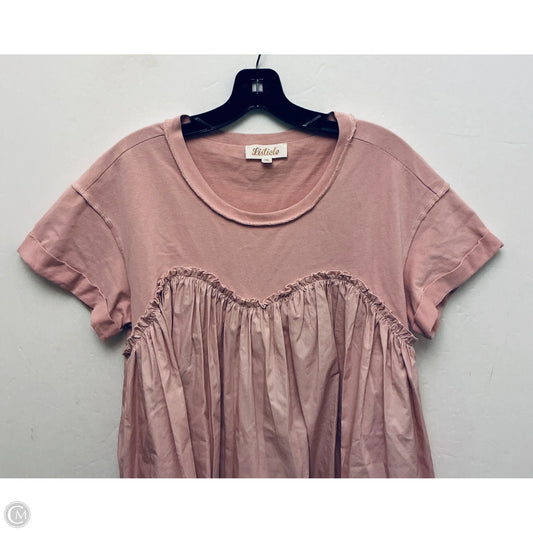 Dress Casual Midi By Listicle In Pink, Size: M