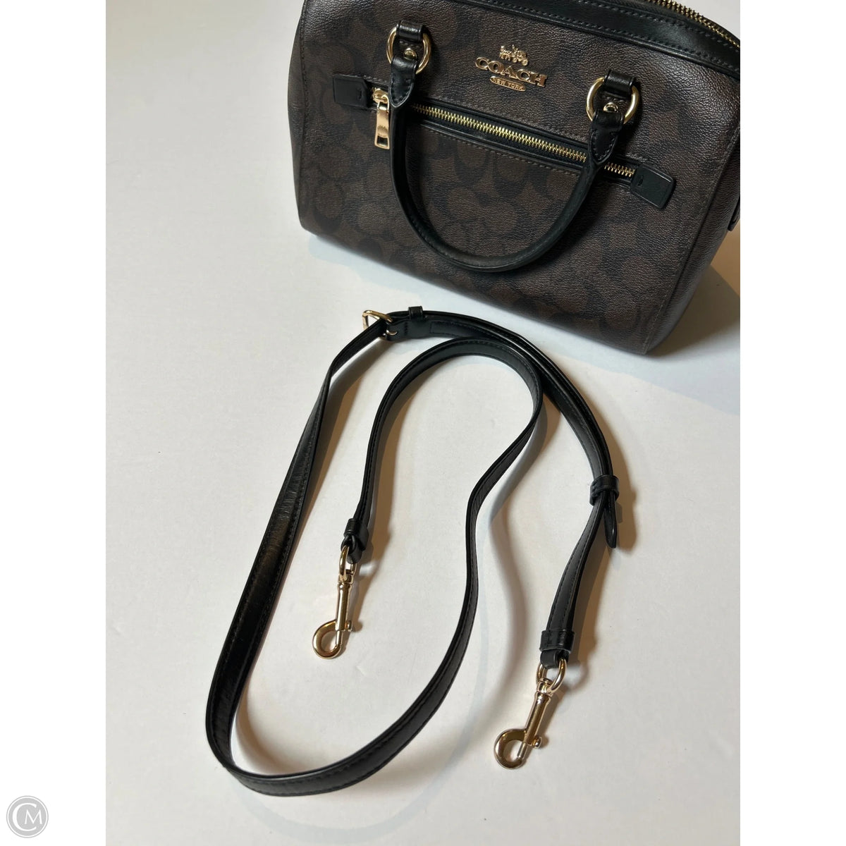 Handbag Designer By Coach, Size: Large
