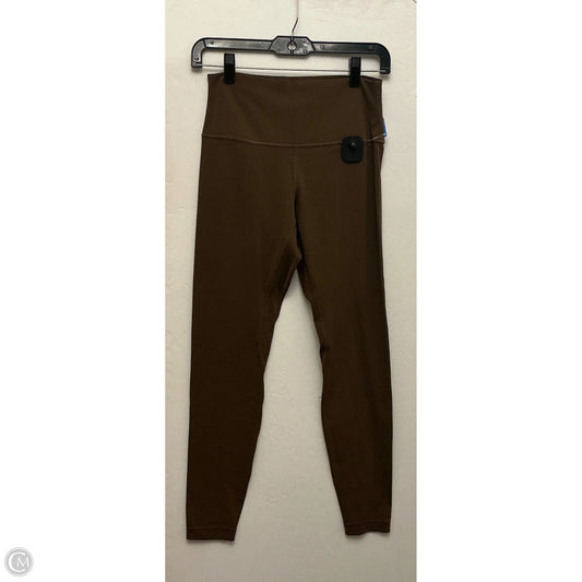 Athletic Leggings By Lululemon In Brown, Size: 8