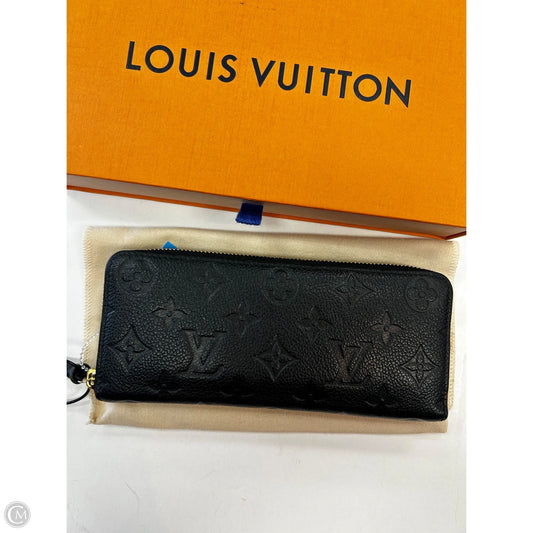 Wallet Luxury Designer By Louis Vuitton, Size: Large