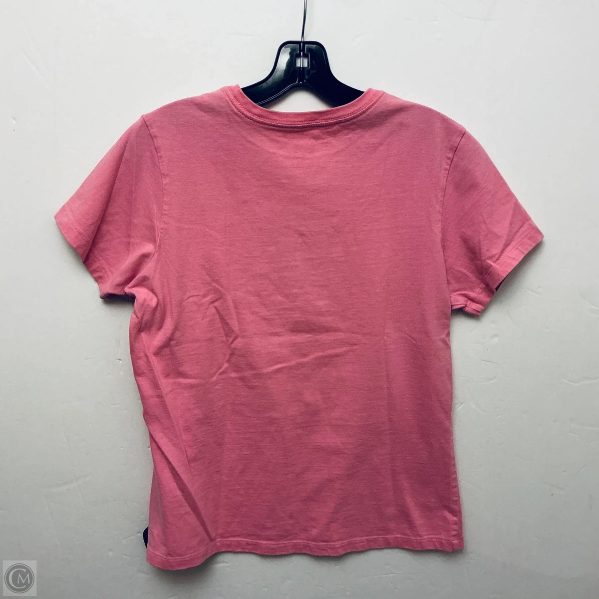 Top Short Sleeve Basic By Clothes Mentor In Pink, Size: L