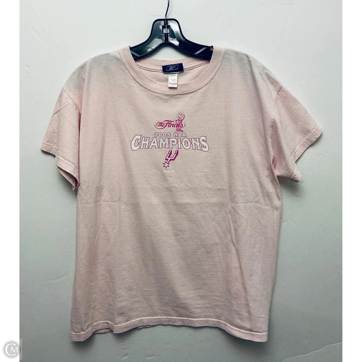 Top Short Sleeve Basic By Clothes Mentor In Pink, Size: L