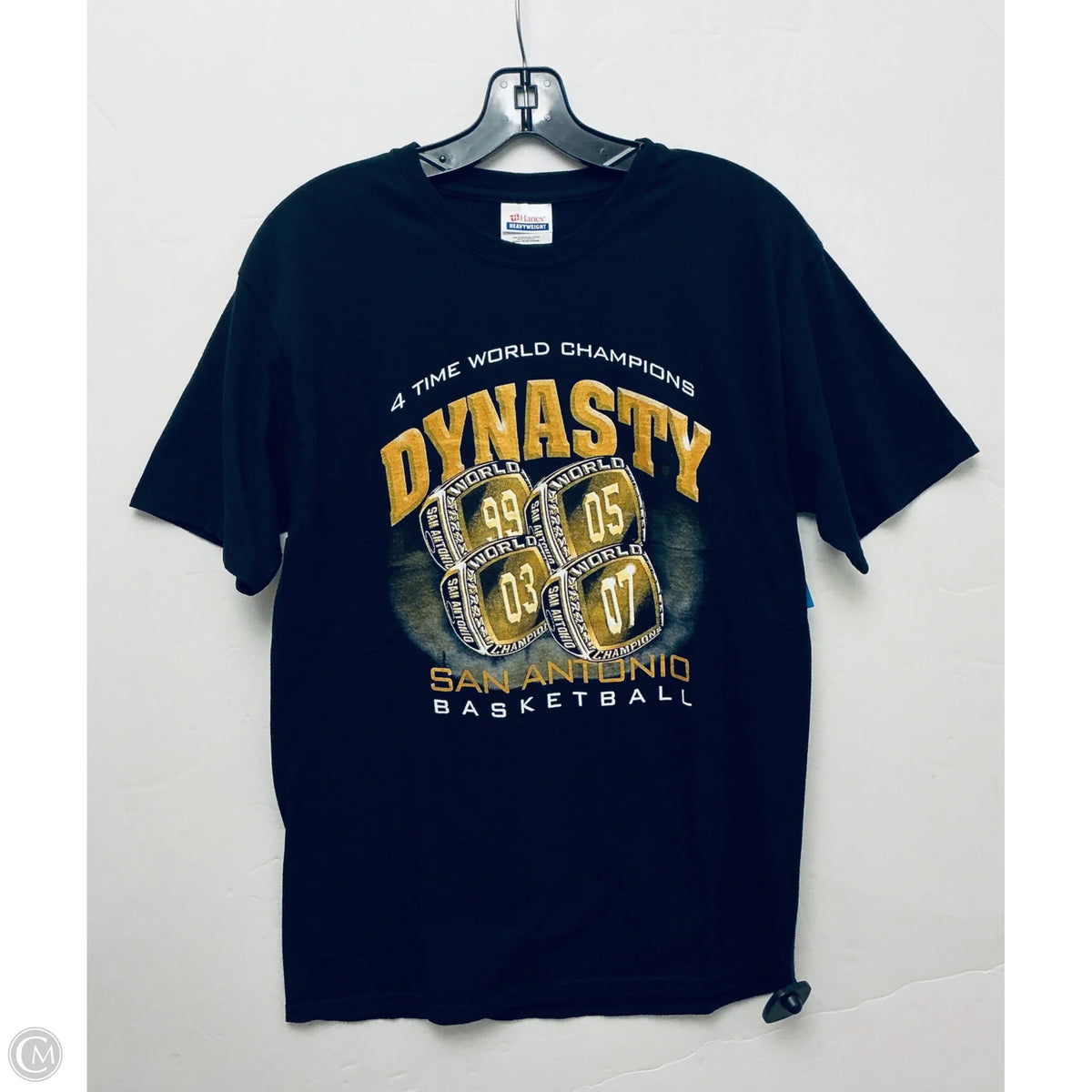 Top Short Sleeve Basic By Clothes Mentor In Black, Size: L