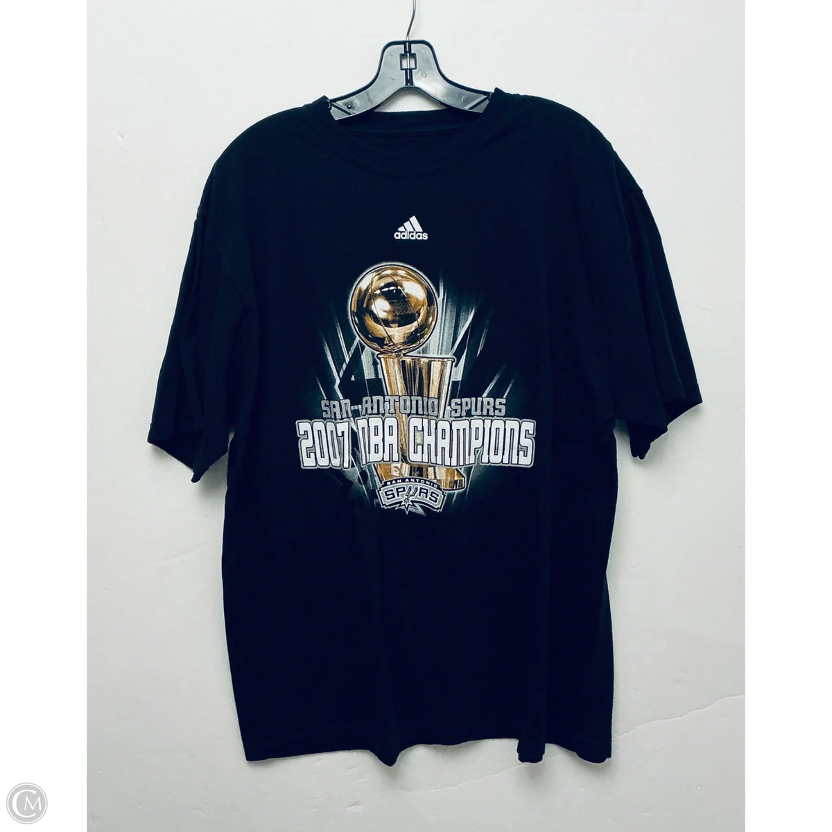 Top Short Sleeve Basic By Clothes Mentor In Black, Size: M