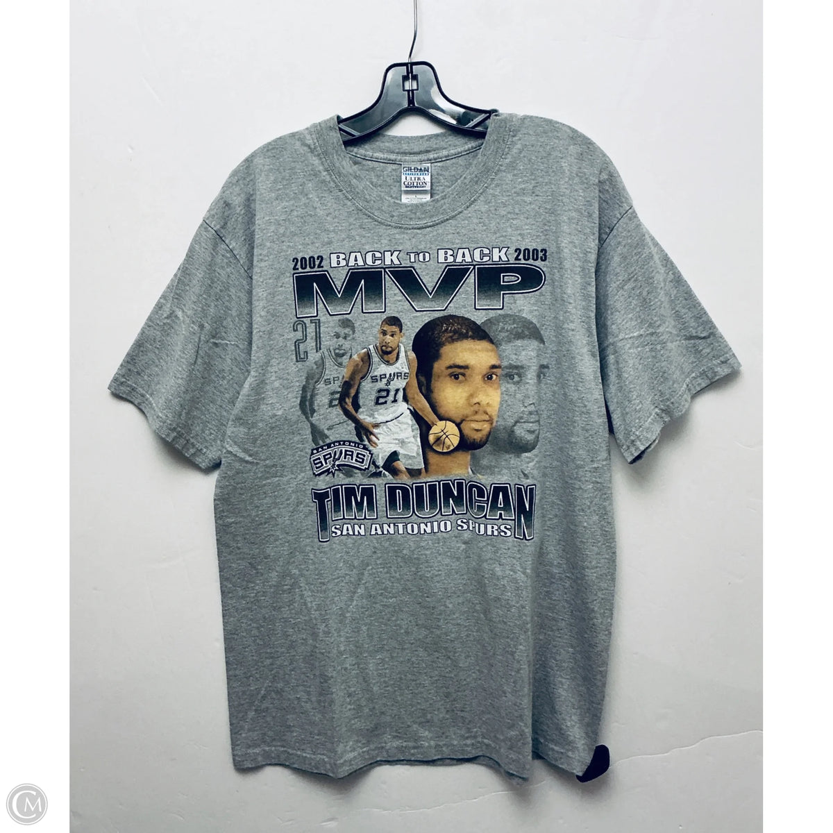 Top Short Sleeve Basic By Clothes Mentor In Grey, Size: L