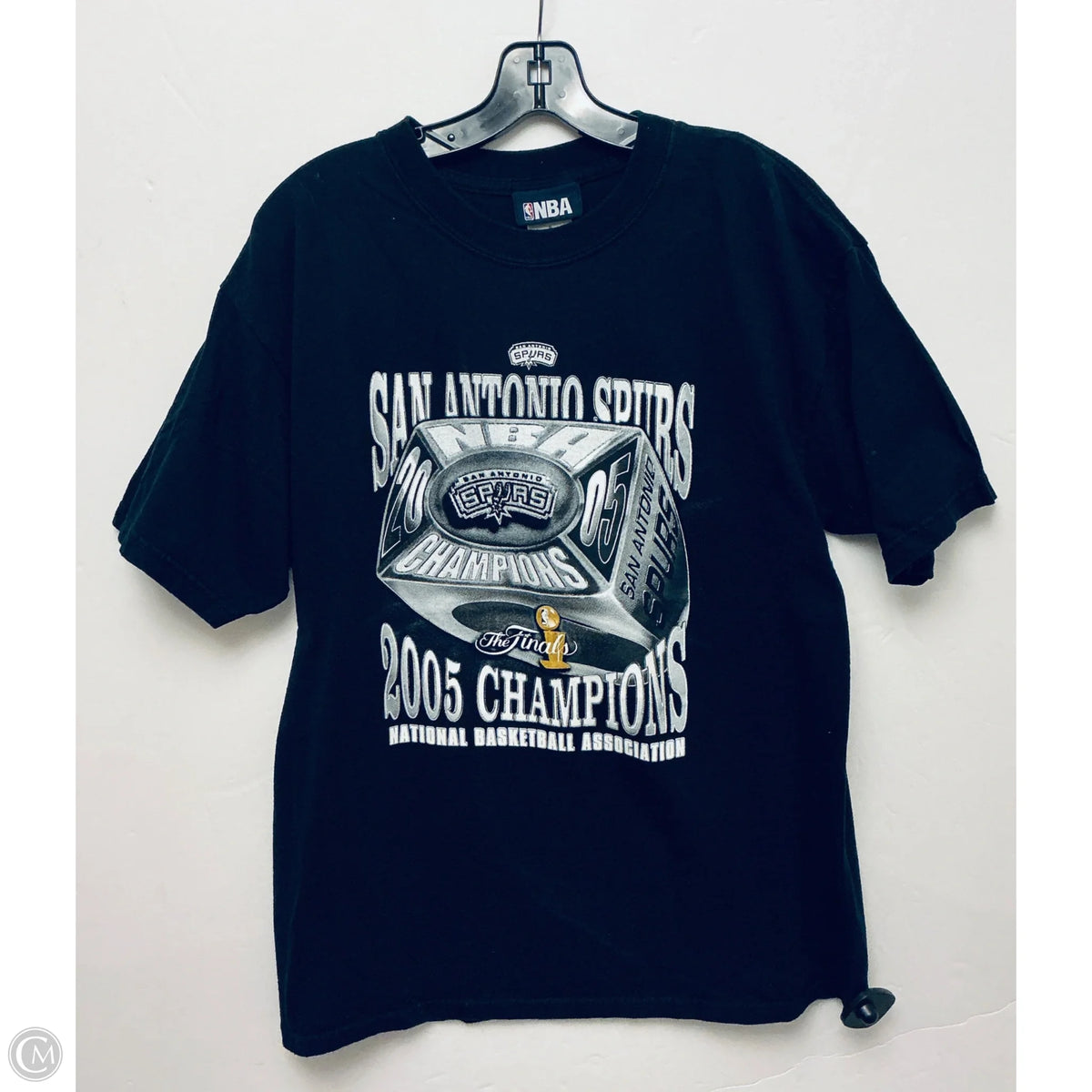 Top Short Sleeve Basic By Clothes Mentor In Black, Size: L