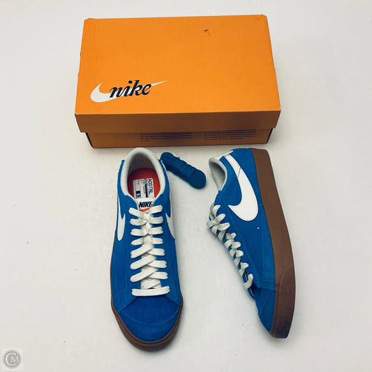 Shoes Sneakers By Nike In Blue, Size: 9
