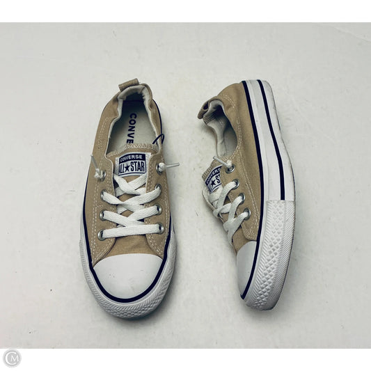 Shoes Flats By Converse In Tan, Size: 7