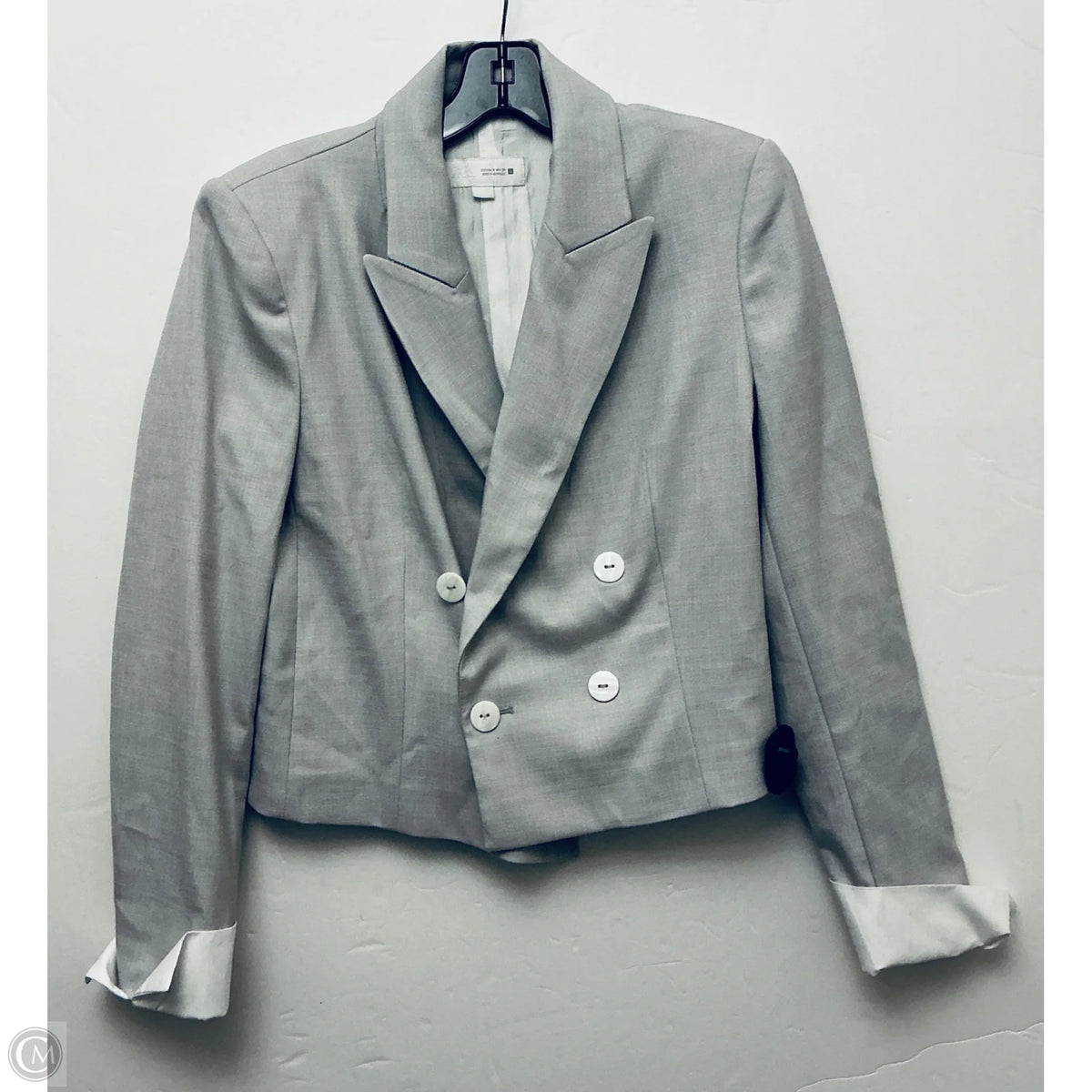 Blazer By Zara In Grey, Size: M