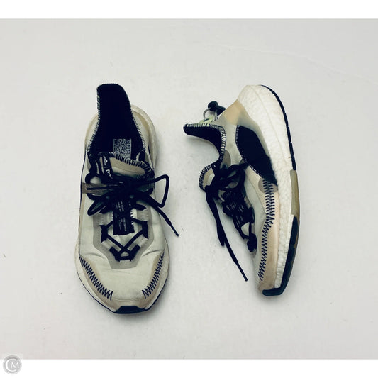 Shoes Athletic By Adidas In Black & White, Size: 5.5