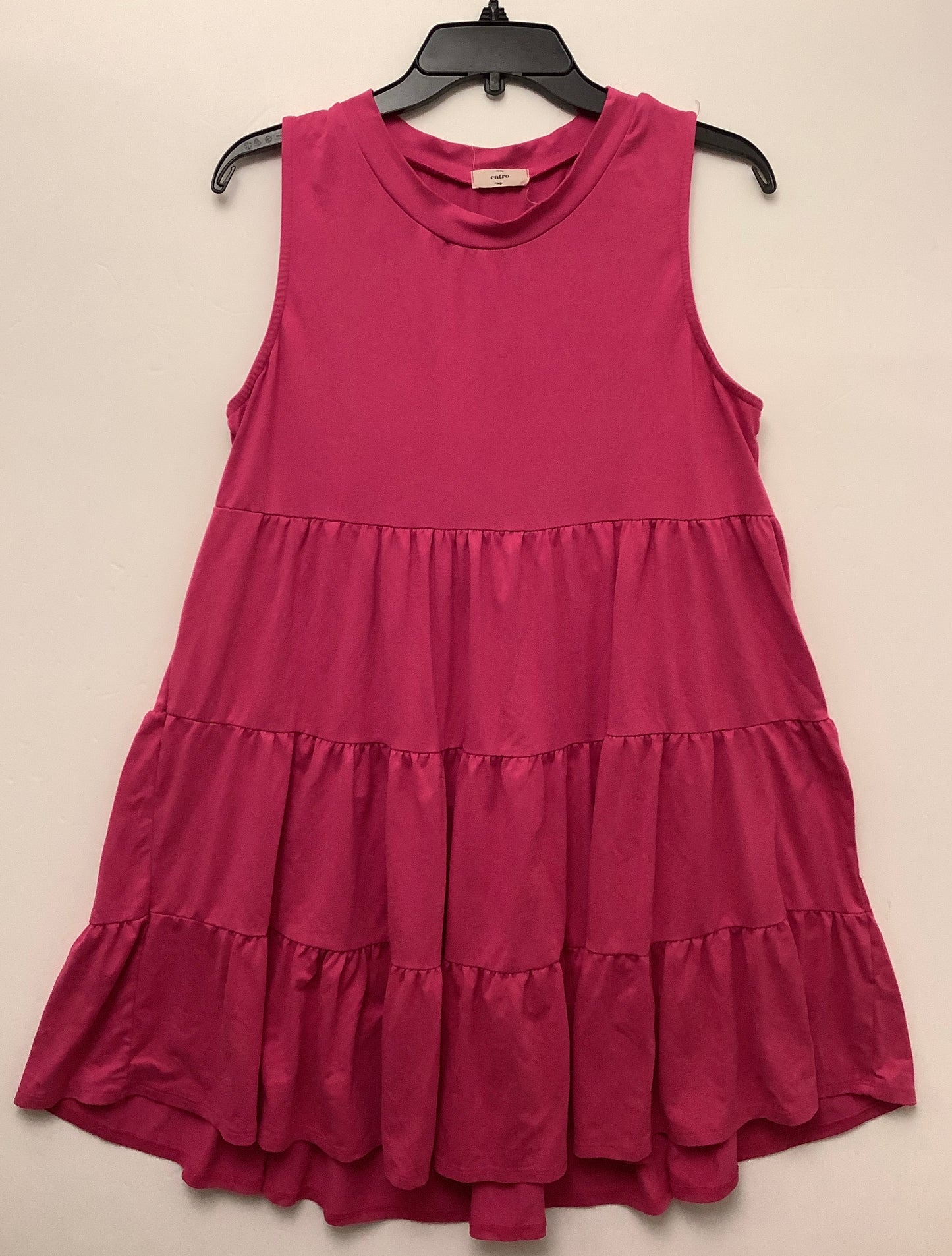 Dress Casual Short By Entro In Pink, Size: S