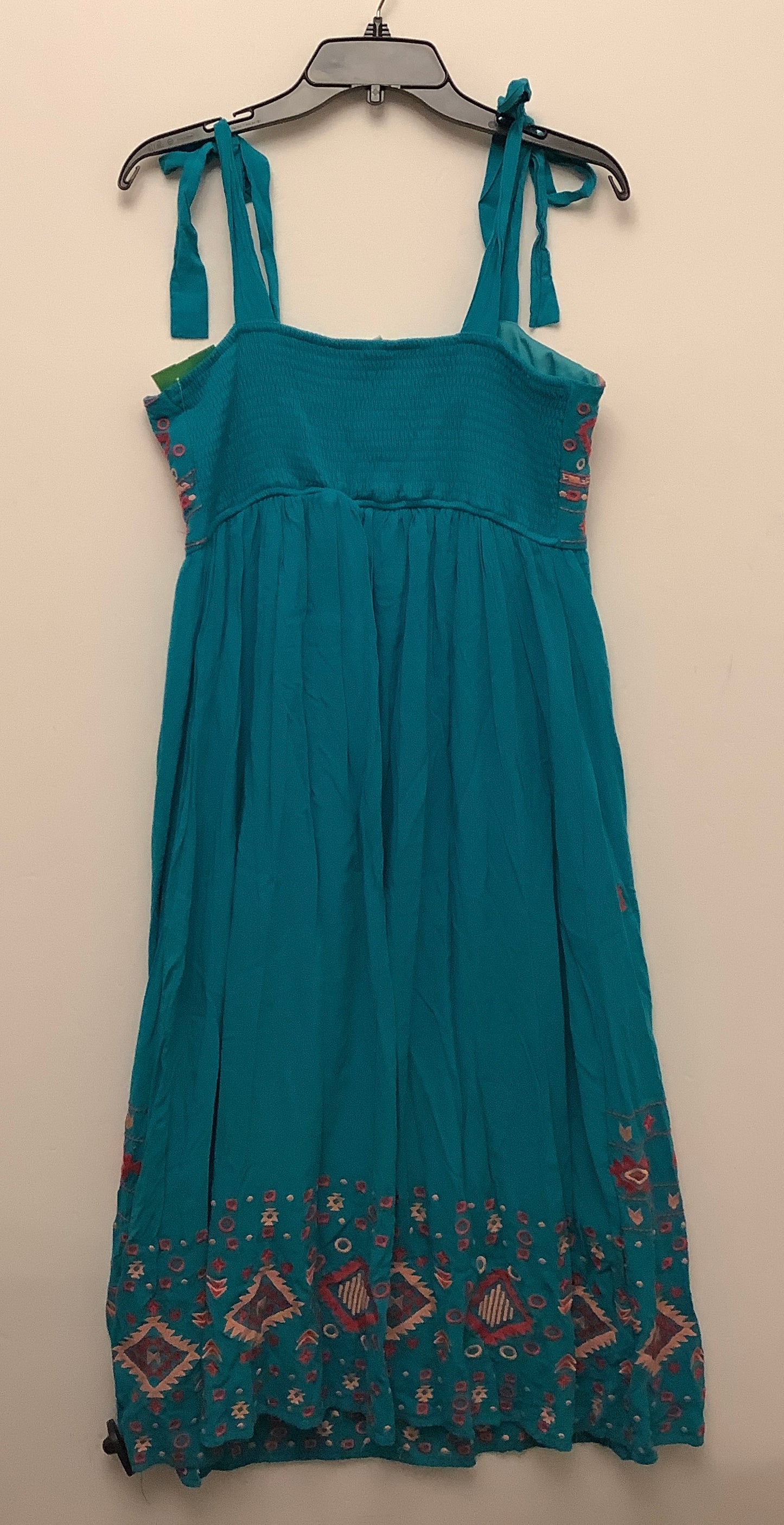 Dress Casual Maxi By Savanna Jane In Teal, Size: L