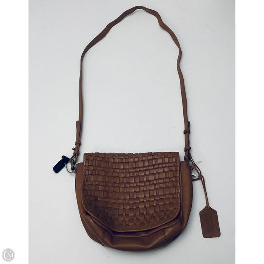 Crossbody Leather By Clothes Mentor, Size: Small