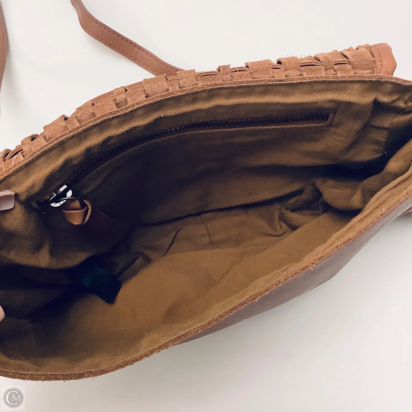 Crossbody Leather By Clothes Mentor, Size: Small