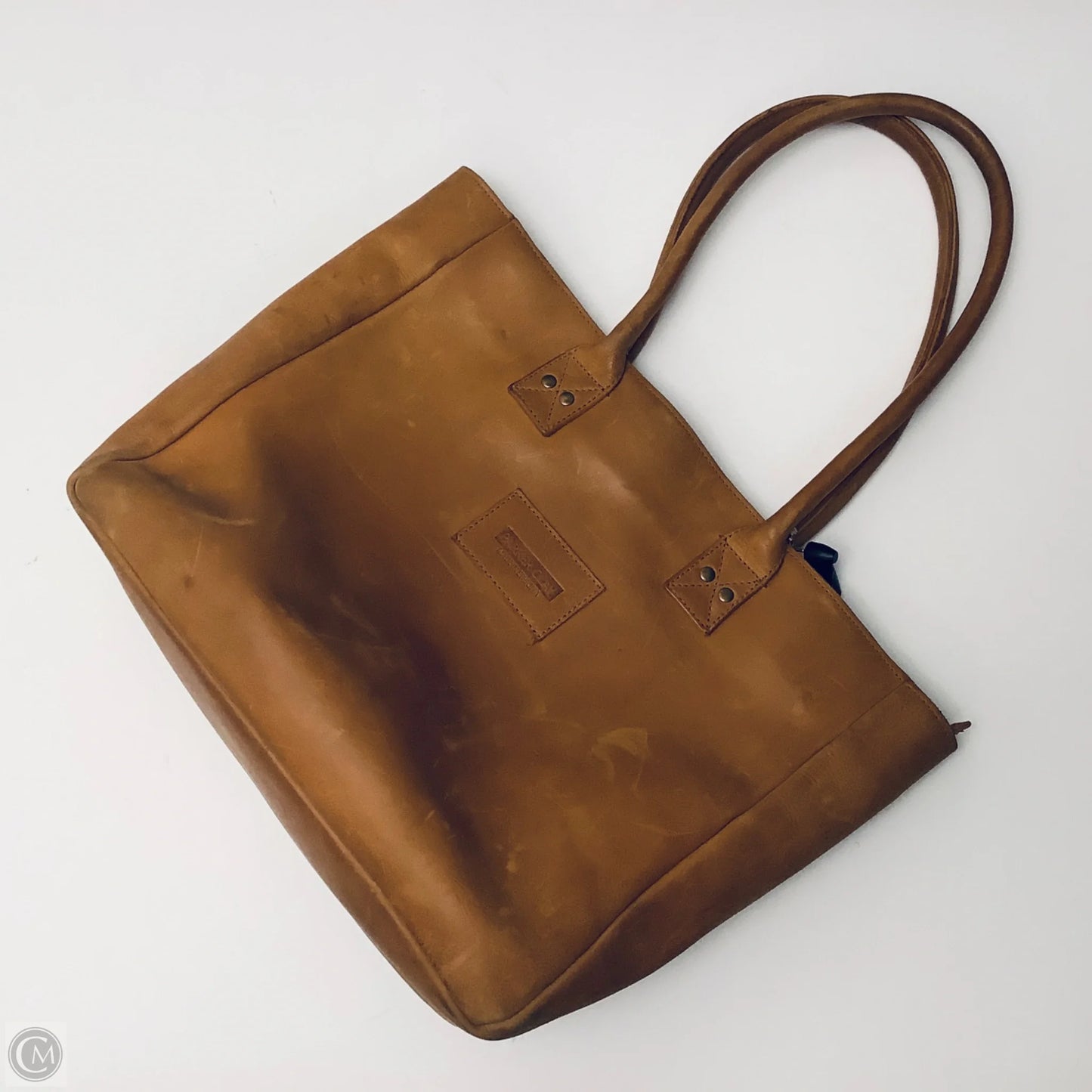 Handbag Leather By Clothes Mentor, Size: Large