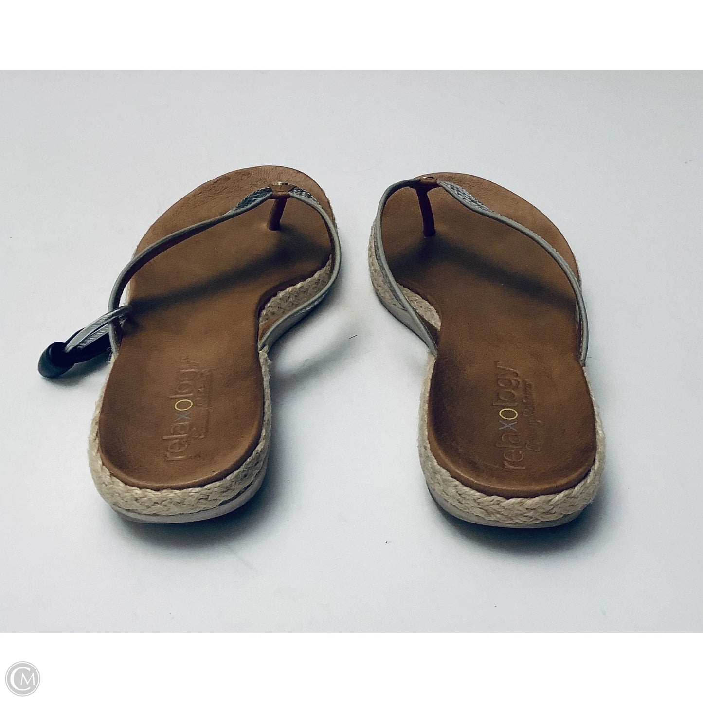 Sandals Flats By Tommy Bahama In Snakeskin Print, Size: 9