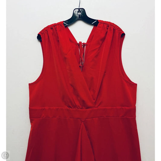Dress Casual Maxi By Shein In Red, Size: 3x