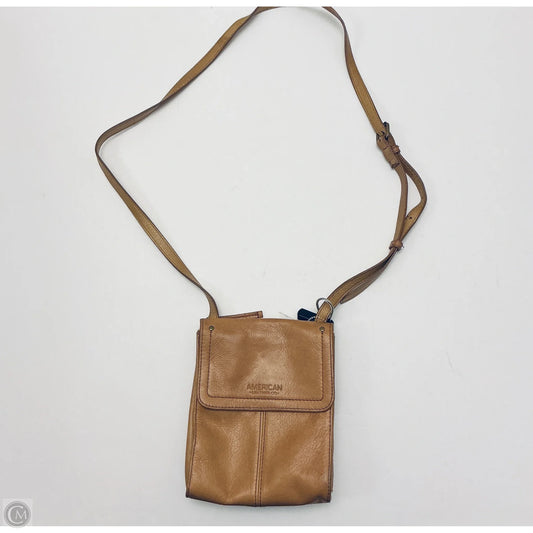 Crossbody Leather By Clothes Mentor, Size: Small