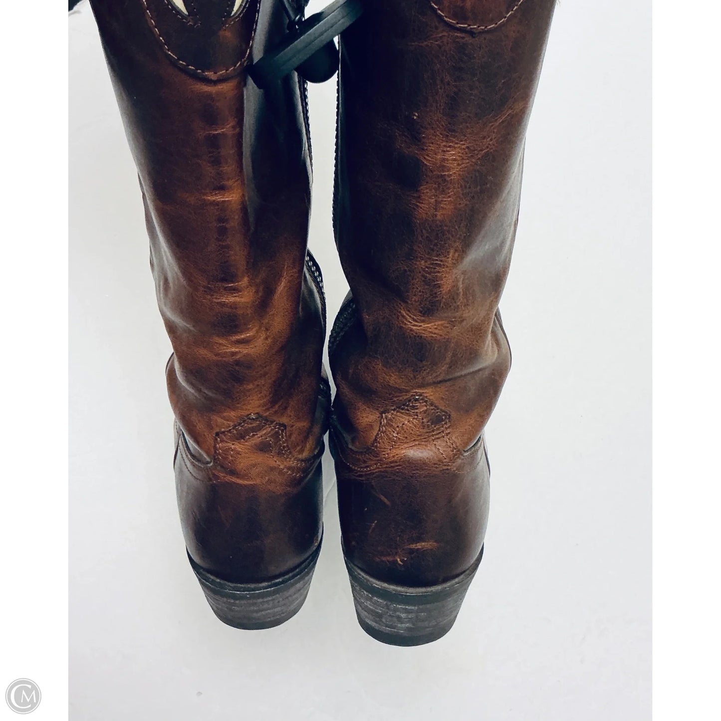 Boots Knee Flats By Ariat In Brown, Size: 7.5