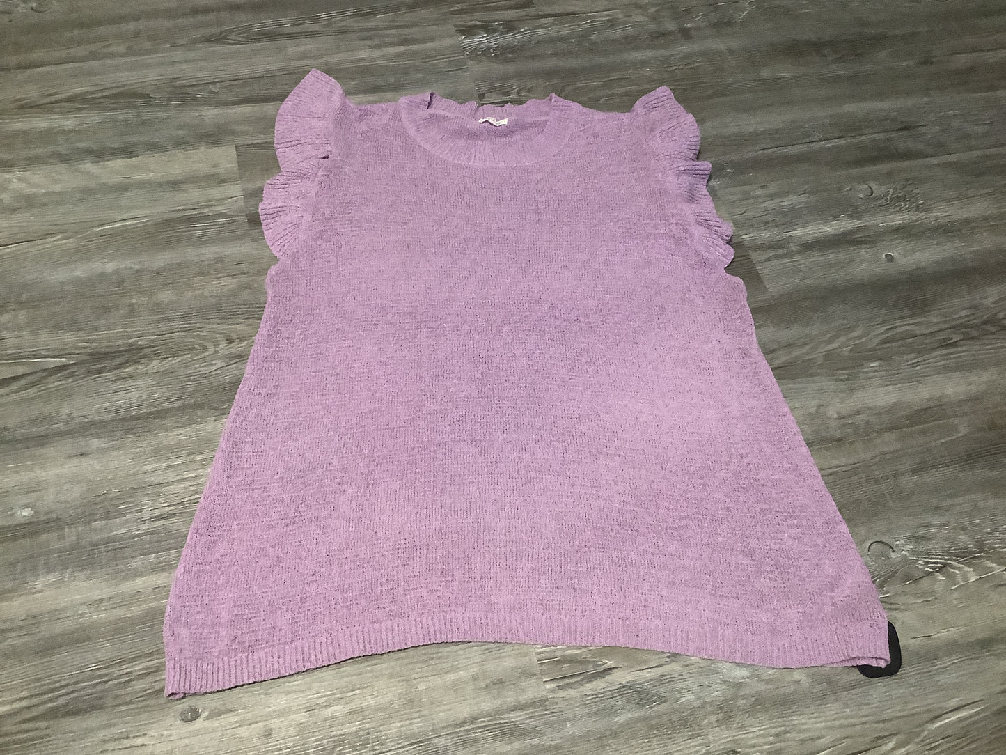 Purple Top Short Sleeve Jodifl, Size 3x