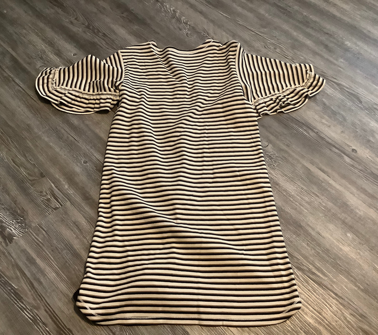 Striped Pattern Dress Casual Short See By Chloe, Size S