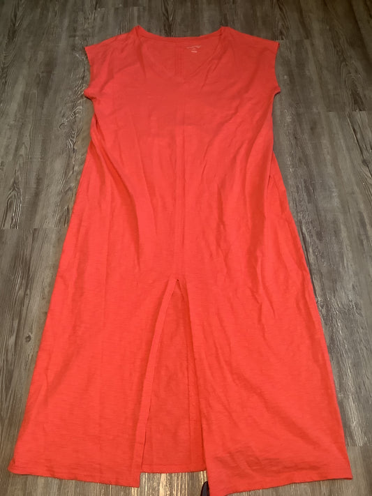 Coral Dress Casual Maxi Universal Thread, Size Xl