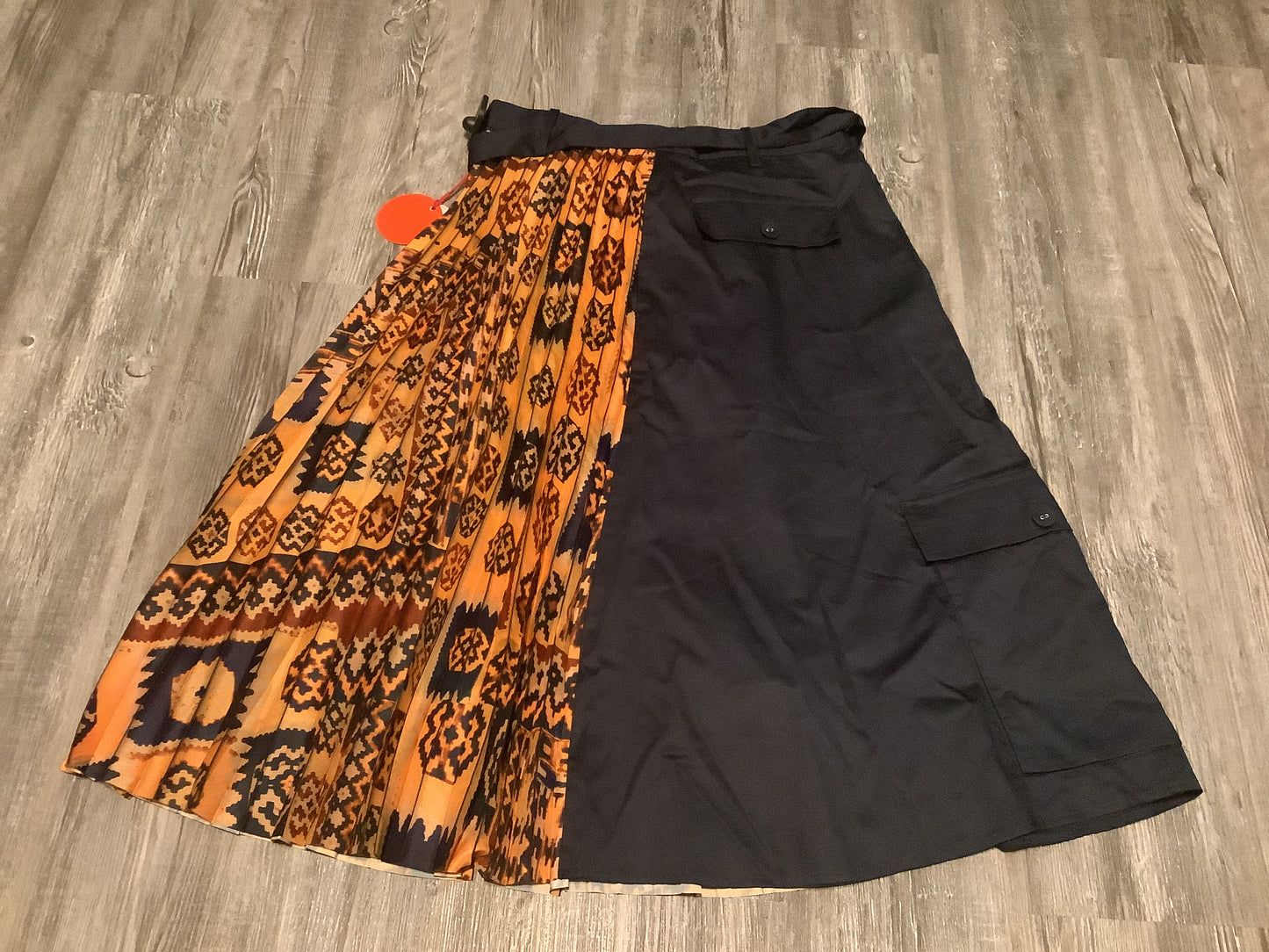 Multi-colored Skirt Midi Eva Franco, Size Xl