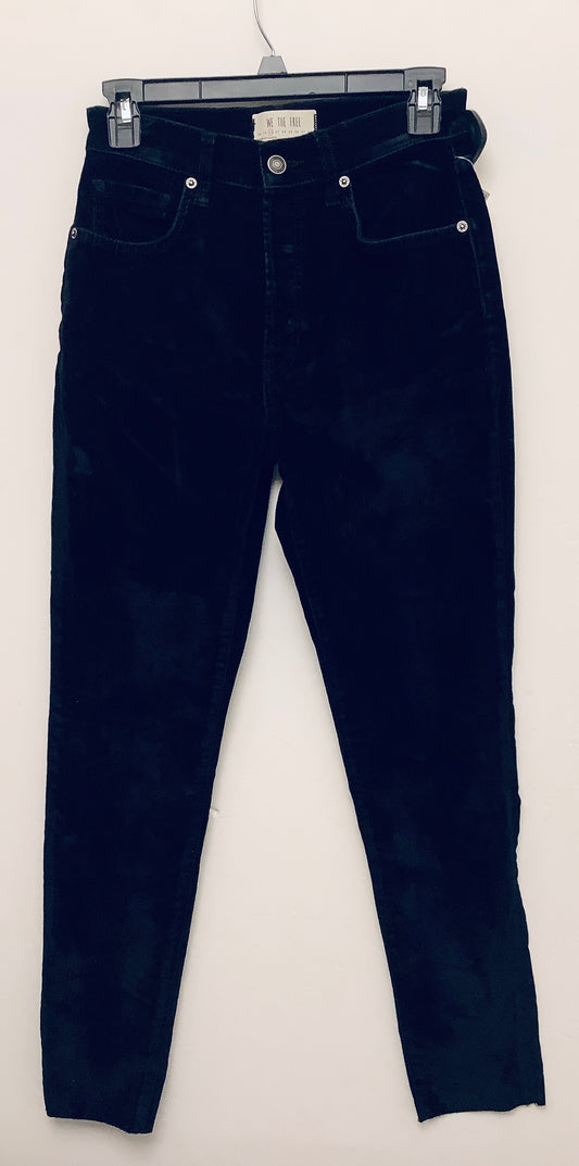 Jeans Skinny By We The Free In Black Denim, Size: 2