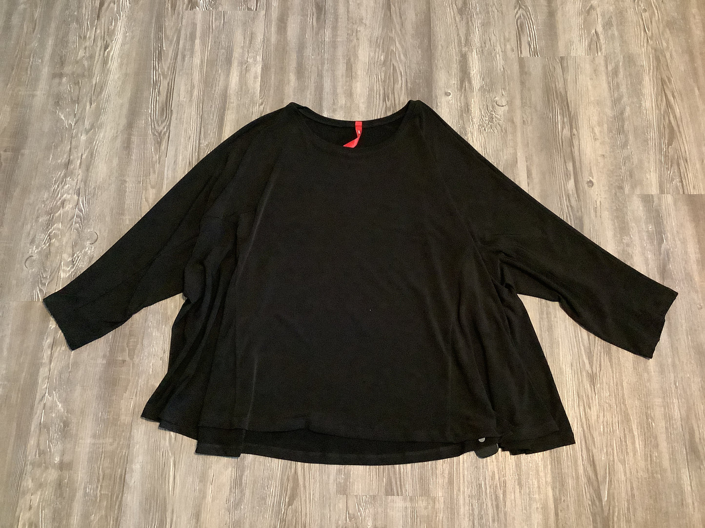 Top Long Sleeve By Ic By Connie K In Black, Size: Xl