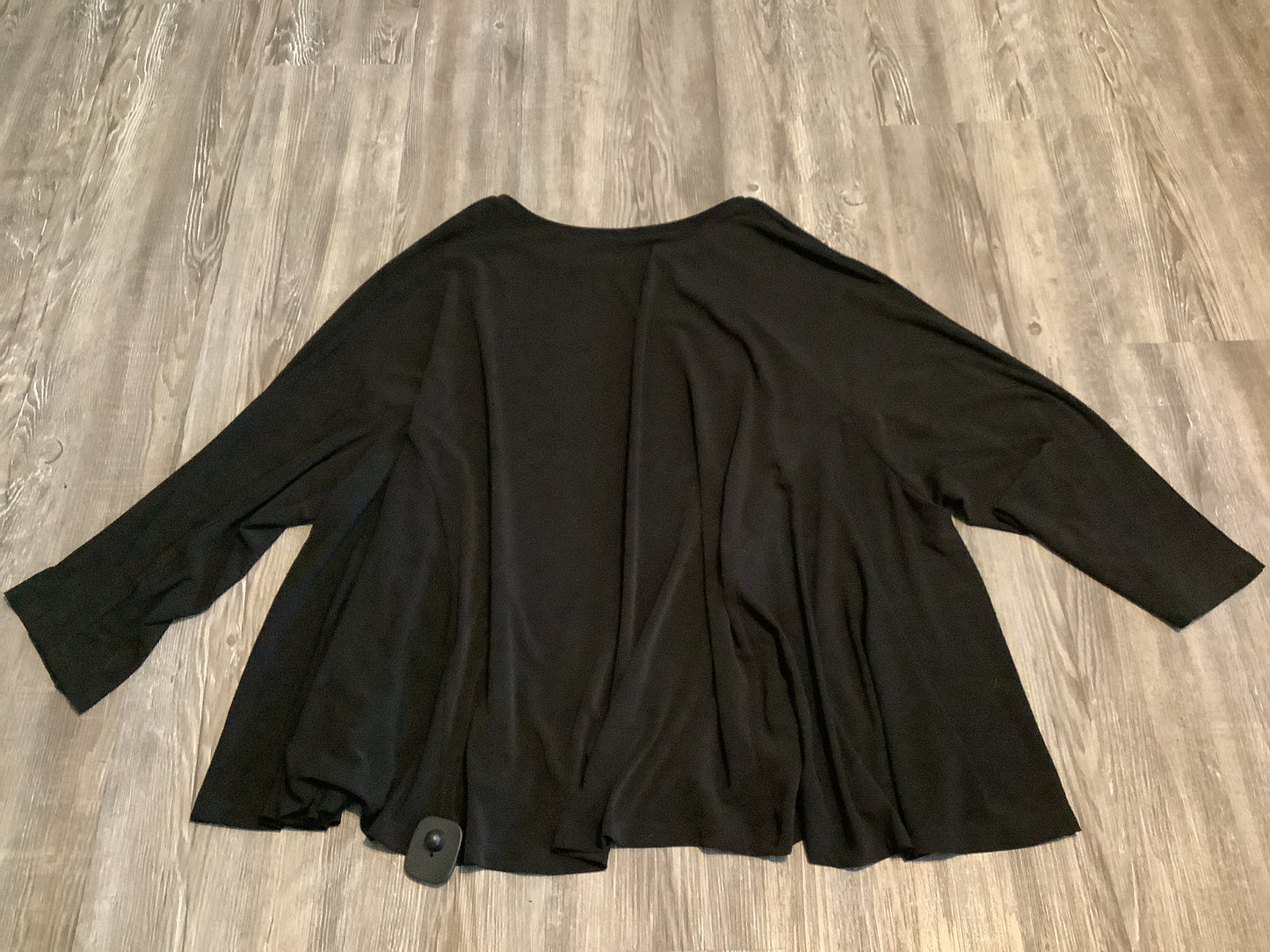 Top Long Sleeve By Ic By Connie K In Black, Size: Xl