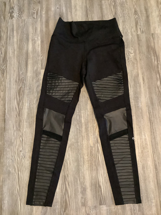 Athletic Leggings By Alo In Black, Size: Xl