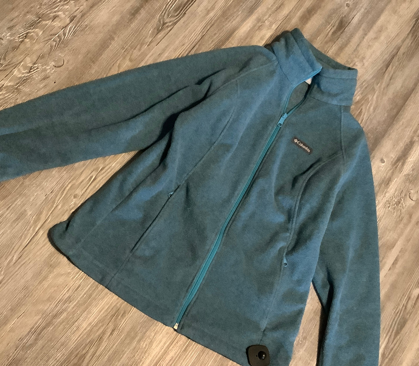 Jacket Fleece By Columbia In Blue, Size: L