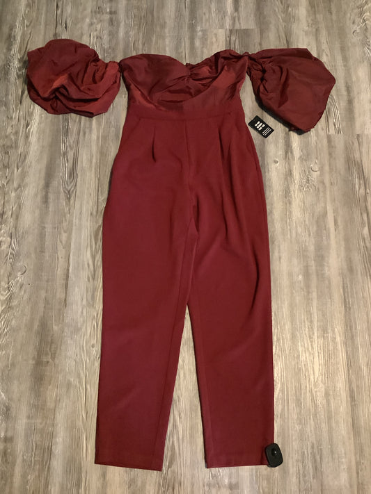 Jumpsuit By Express In Red, Size: 6