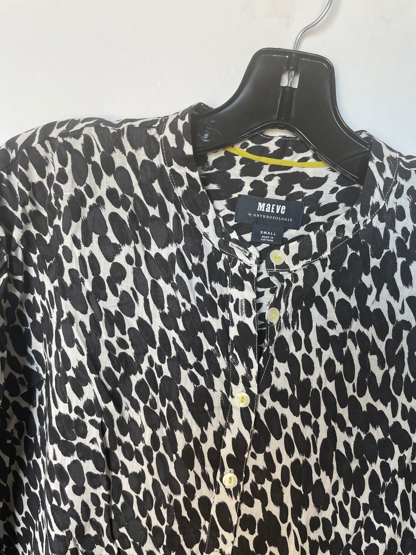 Top Long Sleeve By Maeve In Animal Print, Size: S