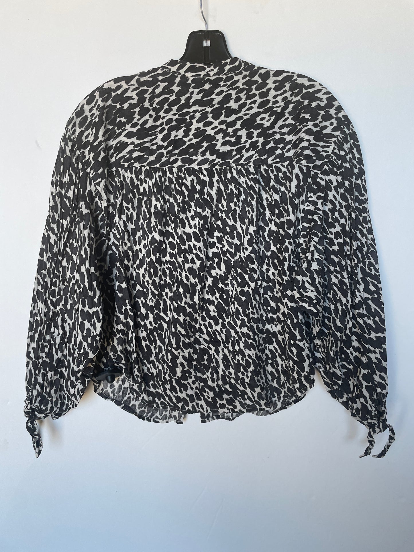 Top Long Sleeve By Maeve In Animal Print, Size: S