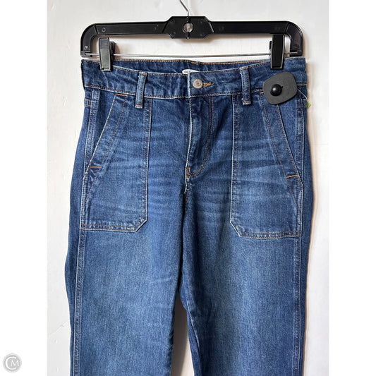 Jeans Skinny By Old Navy In Blue Denim, Size: 0