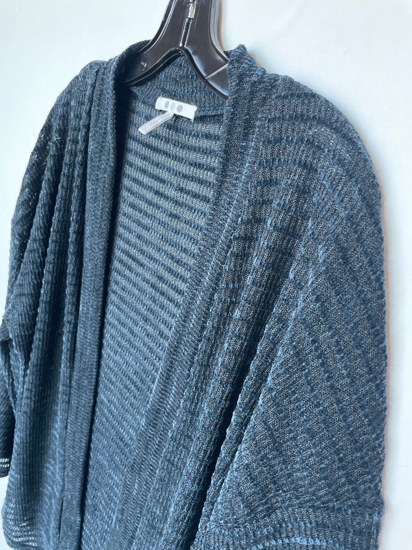 Sweater Cardigan By Three Dots In Navy, Size: L