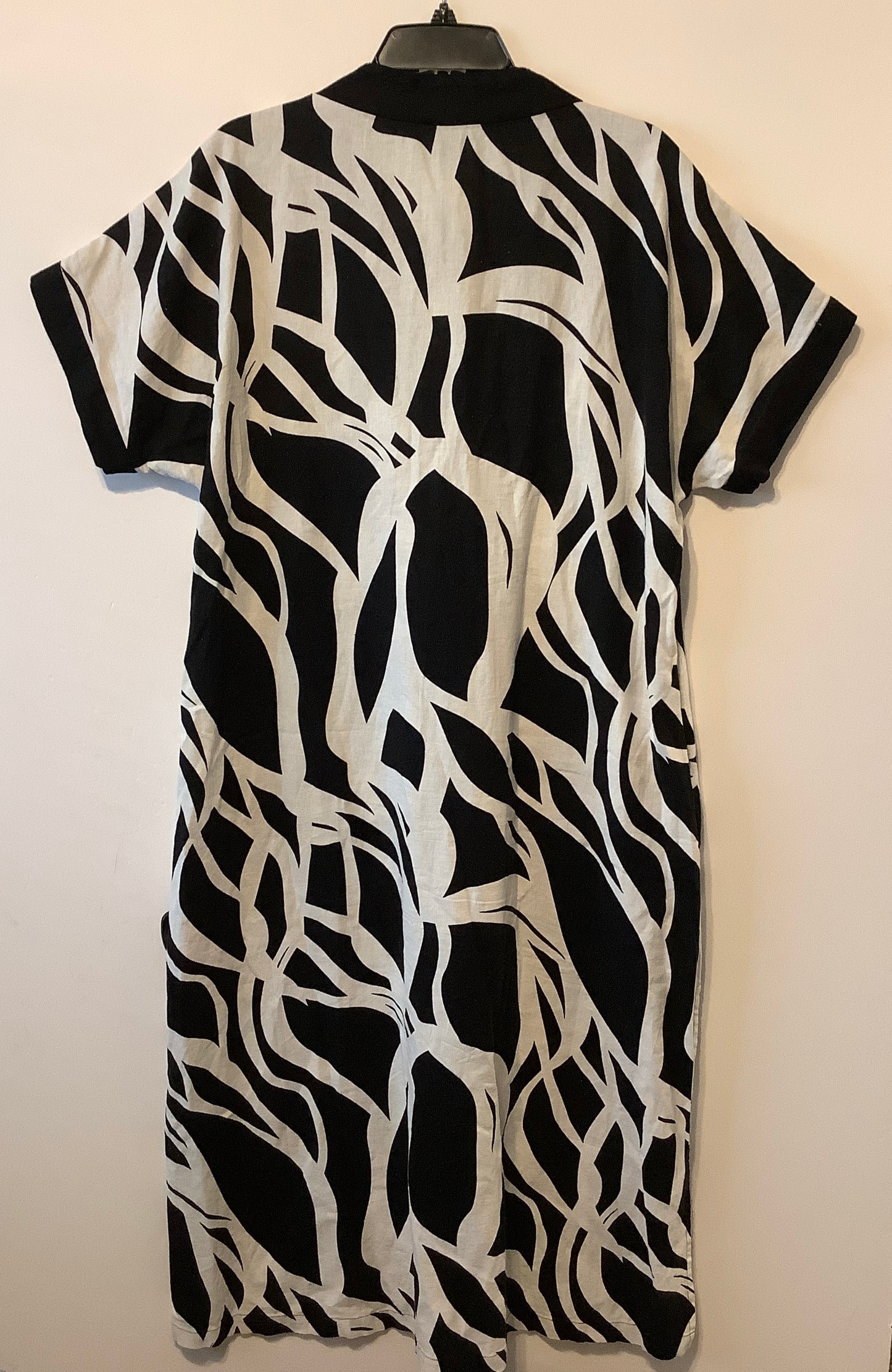 Dress Casual Midi By Rachel Zoe In Black & White, Size: Xl