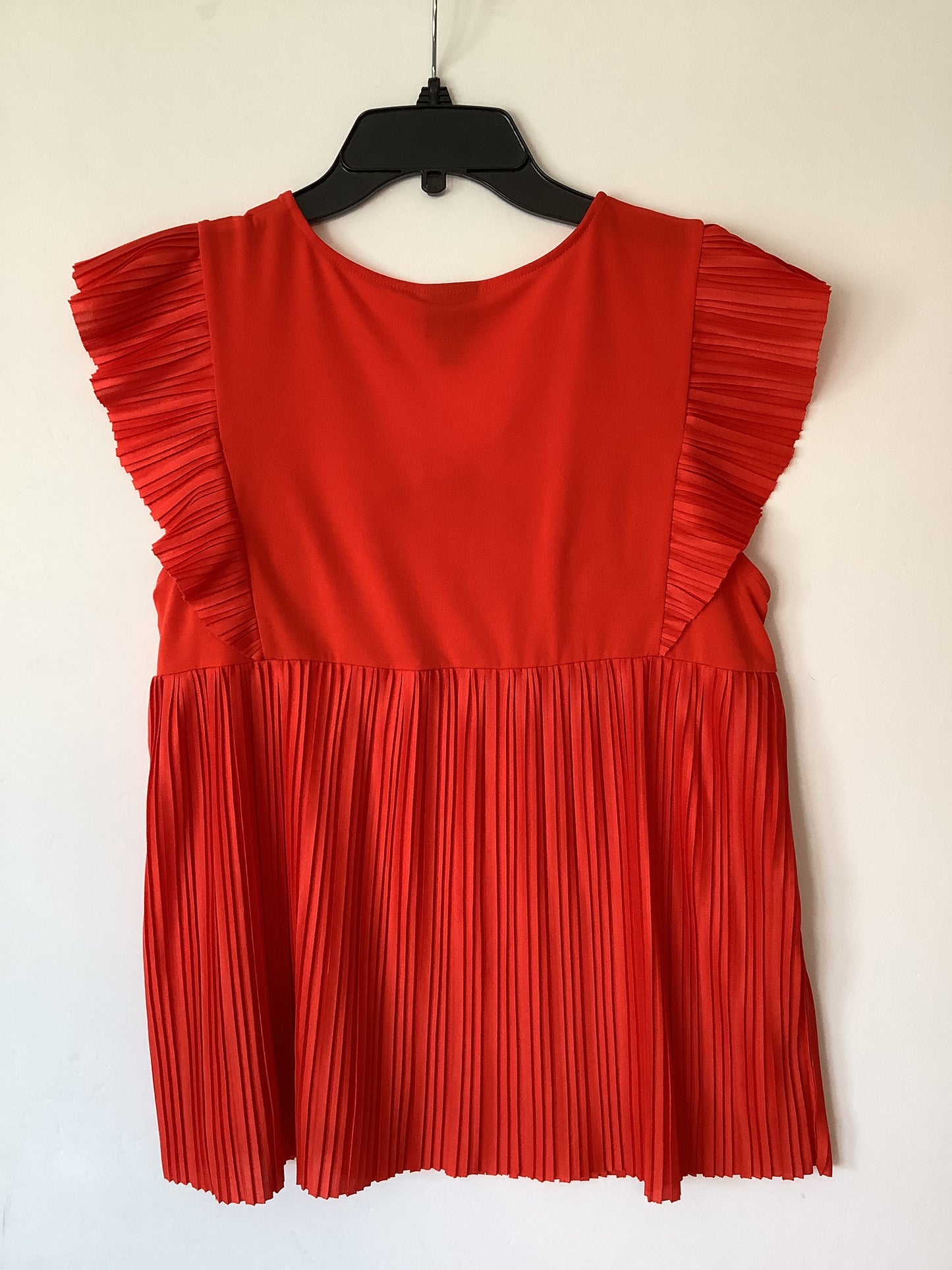 Top Sleeveless By Worthington In Red, Size: M