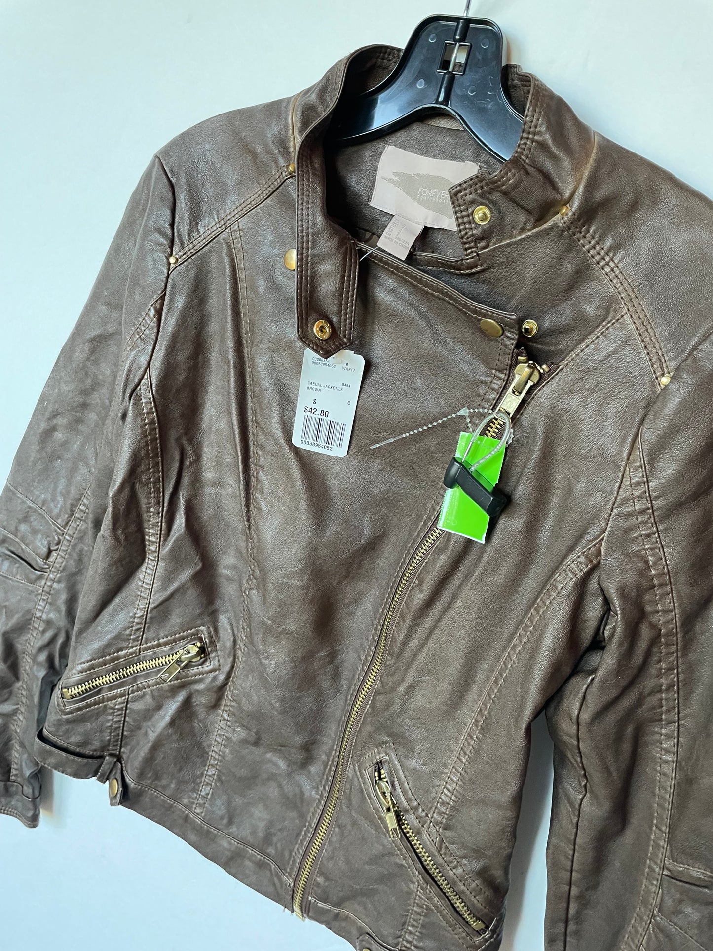 Jacket Other By Forever 21 In Brown, Size: S